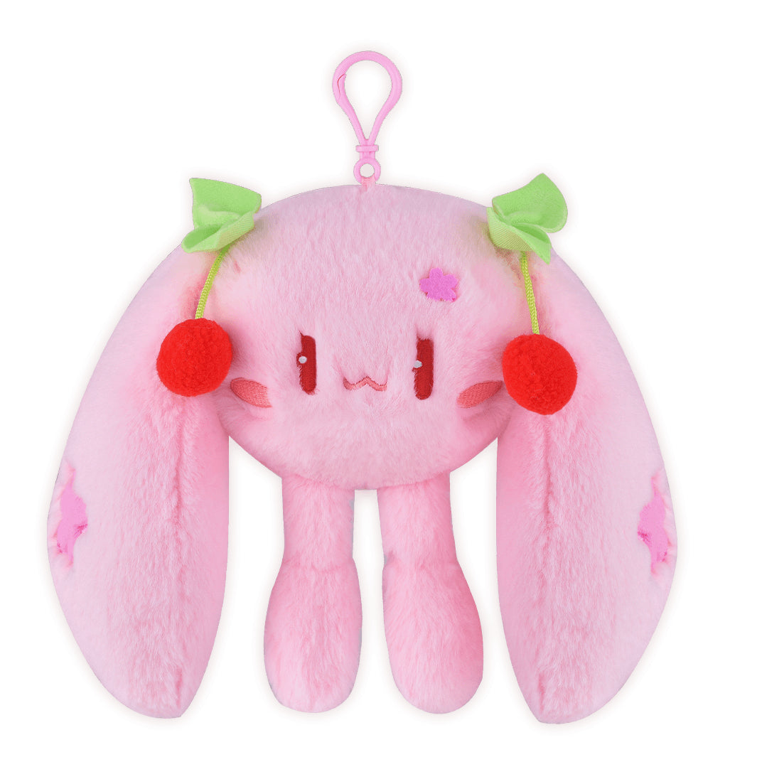 Offiziell lizenzierter Sakura Miku, süßer lächelnder Plüschanhänger