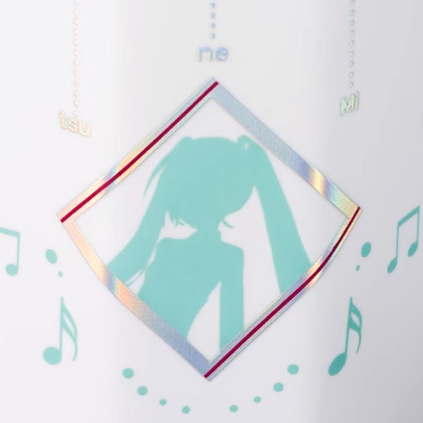Mug en céramique à facettes Hatsune Miku sous licence officielle