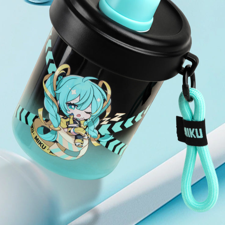 Officially Licensed Hatsune Miku Tritan Plastic Water Bottle