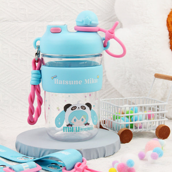 Officially Licensed Hatsune Miku Portable Coffee Tumbler with Straw