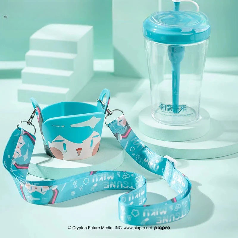 Officially Licensed Hatsune Miku Portable Straw Bottle