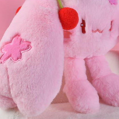 Offiziell lizenzierter Sakura Miku, süßer lächelnder Plüschanhänger