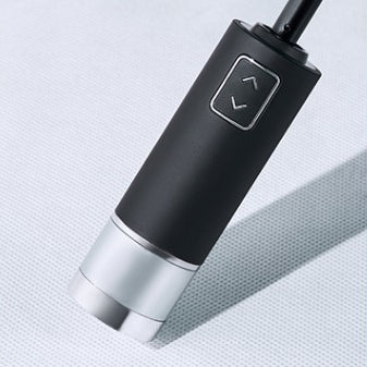 Officially Licensed Hatsune Miku Squinted Eyes Starry Beat Vinyl Automatic Umbrella