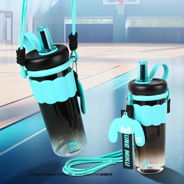 Officially Licensed Hatsune Miku Portable Sports Bottle