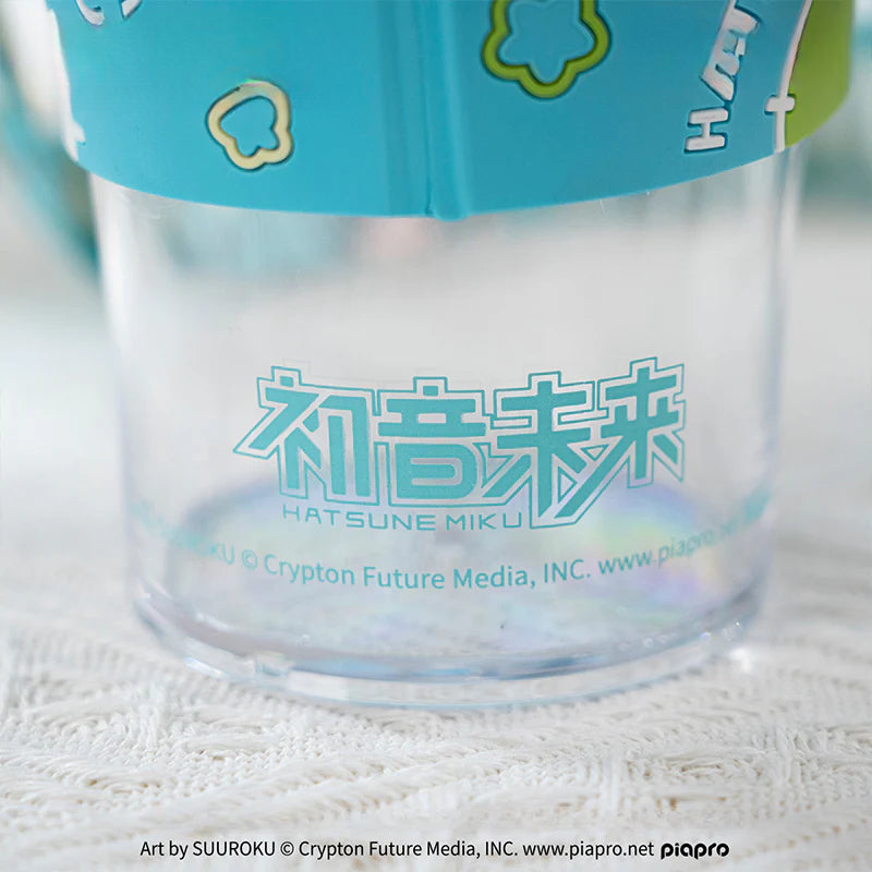 Bouteille d'eau en paille Hatsune Miku sous licence officielle