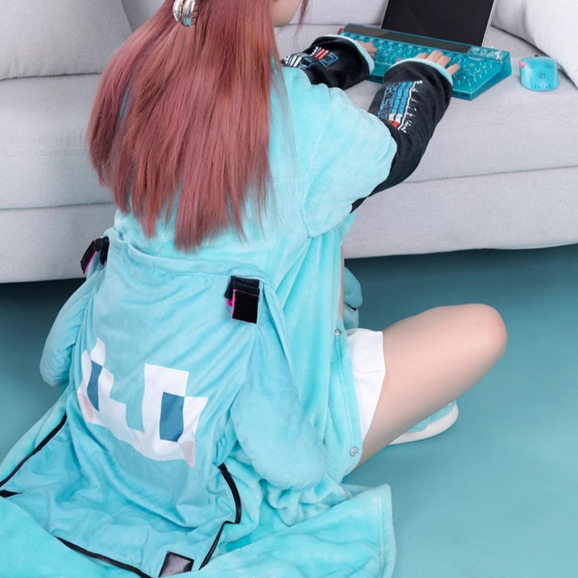 Couverture multifonctionnelle Hatsune Miku sous licence officielle