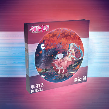 Puzzle irrégulier Hatsune Miku de 312 pièces sous licence officielle