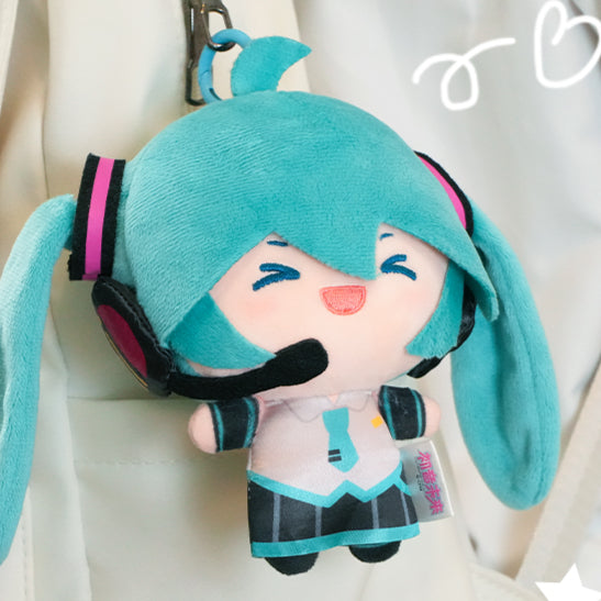 Breloque en peluche Hatsune Miku Ponytail Sway sous licence officielle