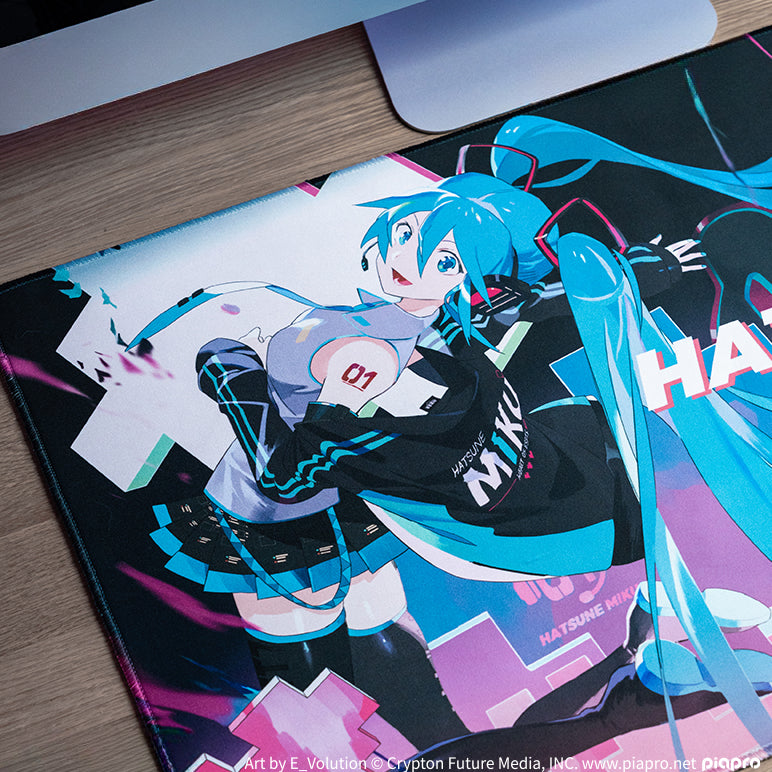 Officially Licensed Hatsune Miku Oversized Gaming Mouse Pad