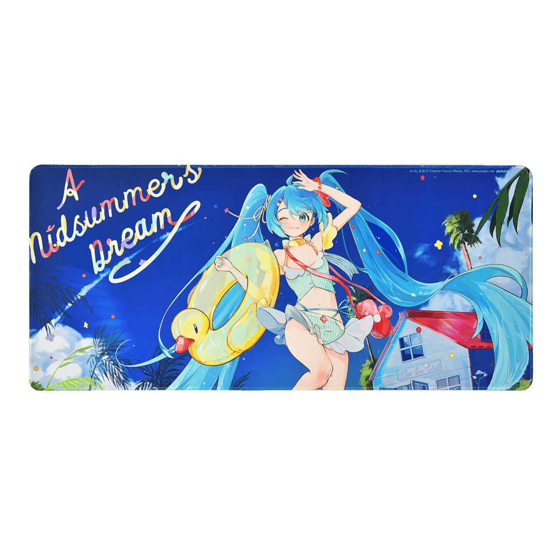 Officially Licensed Hatsune Miku Summer Dream Miku Mouse Pad