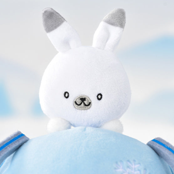 Peluche Hatsune Miku Snow Miku de taille moyenne, sous licence officielle