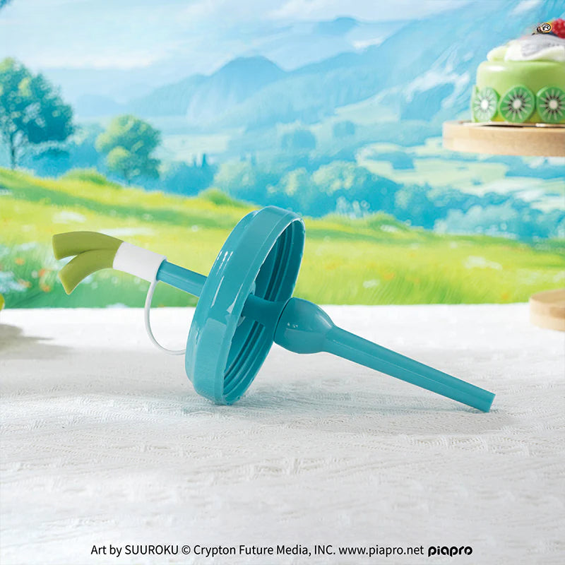 Bouteille d'eau en paille Hatsune Miku sous licence officielle