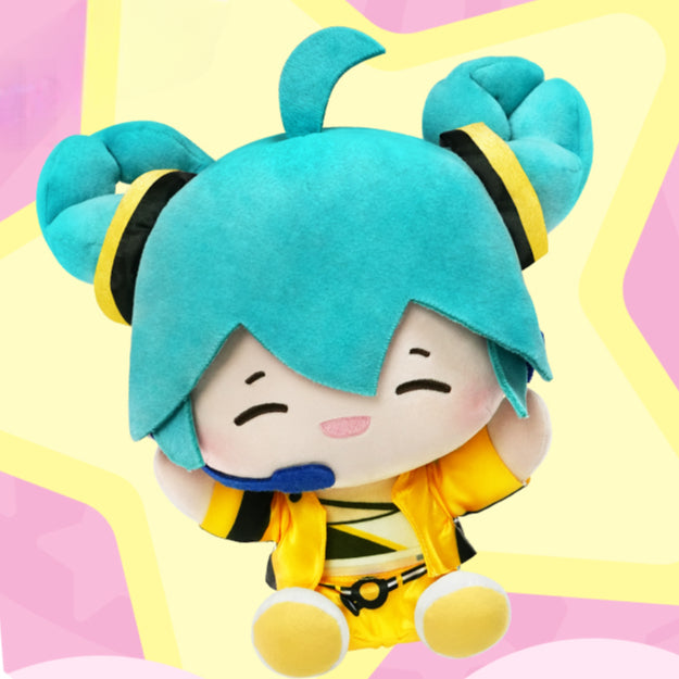 Officially Licensed Hatsune Miku Medium Twin-Tail Plush Toy