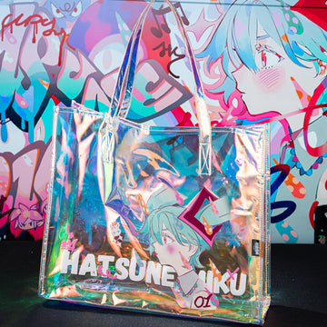 Officially Licensed Hatsune Miku Radio Wave Invasion Laser Shoulder Bag