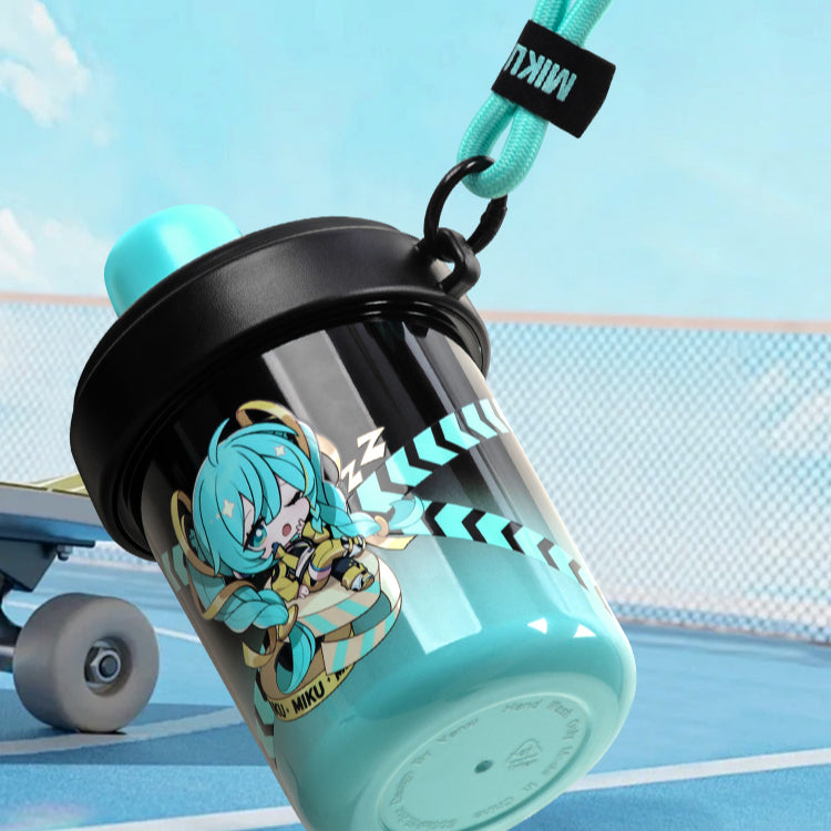 Officially Licensed Hatsune Miku Tritan Plastic Water Bottle