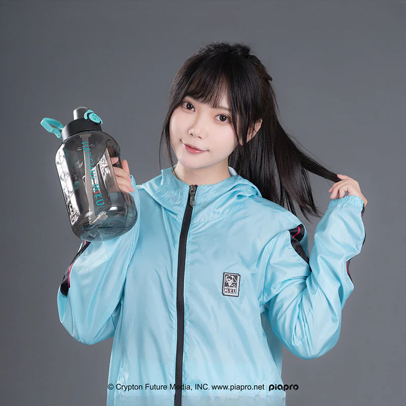 Bouteille d'eau de sport grande capacité Hatsune Miku sous licence officielle