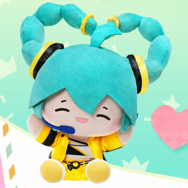 Officially Licensed Hatsune Miku Medium Twin-Tail Plush Toy