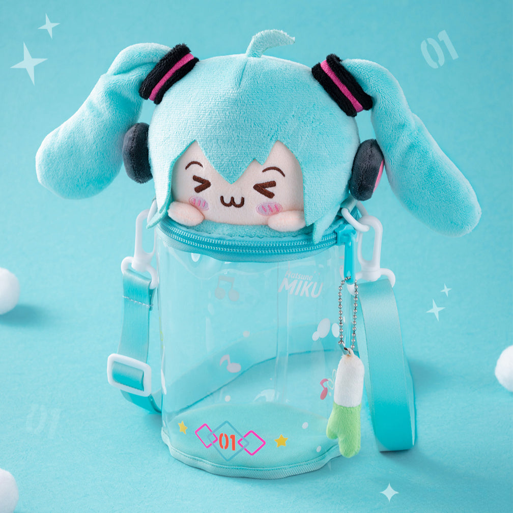 Officially Licensed Hatsune Miku Squinted Eyes Series Bucket Itabag