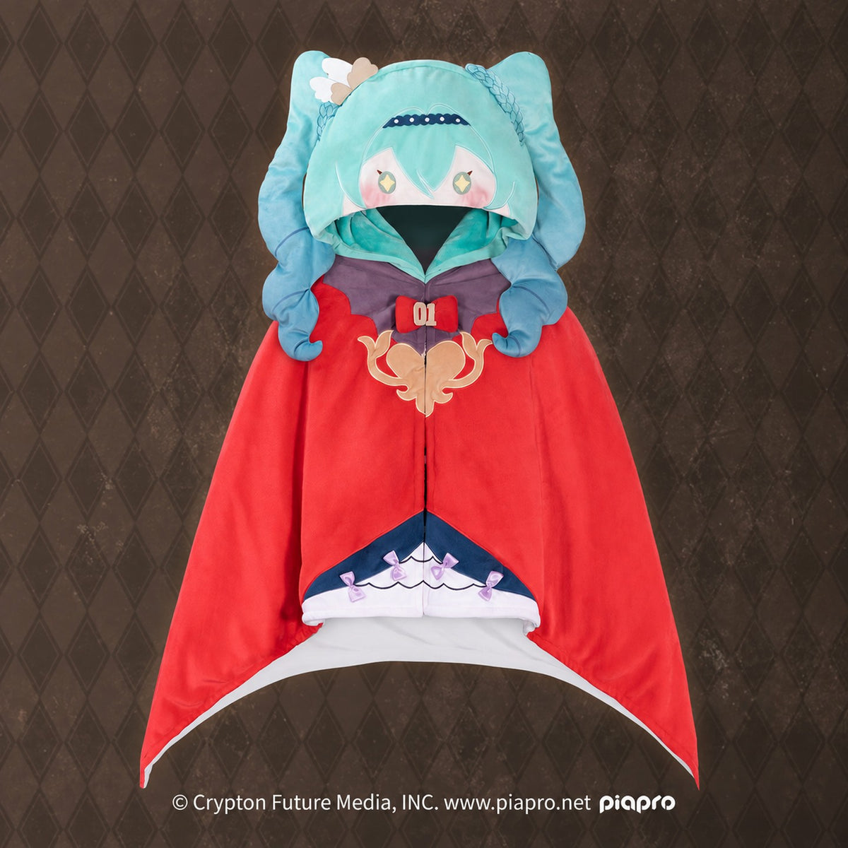 Officially Licensed Hatsune Miku Baroque Overture Wearable Blanket