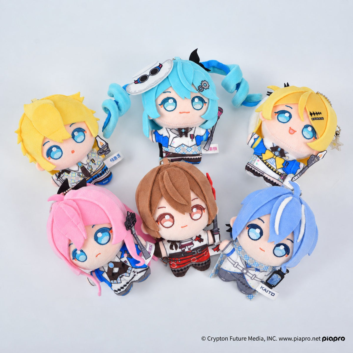Officially Licensed Hatsune Miku Plush Charm (11 x 22 cm / 4.3 x 8.7 in)