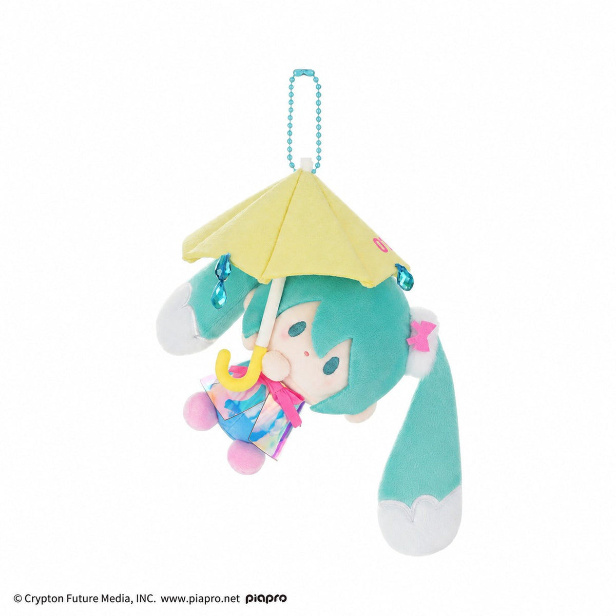 Officially Licensed Hatsune Miku Plush Keychain (15 cm / 5.9 in)