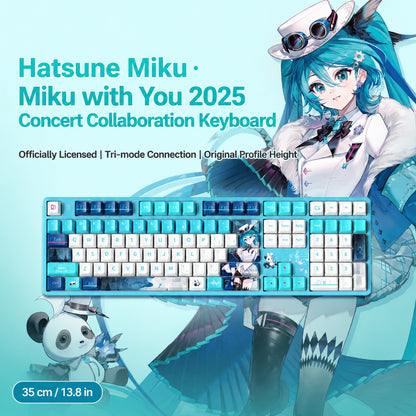 Officially Licensed Hatsune Miku AKKO 5108 V5 Mechanical Keyboard