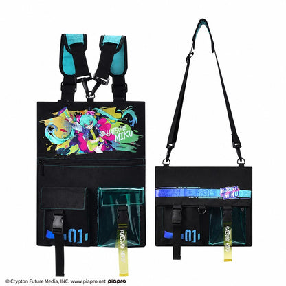 Officially Licensed Hatsune Miku Convertible Backpack