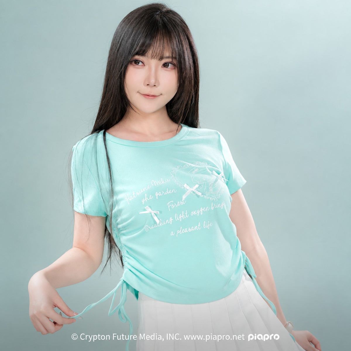Hatsune Miku Forest Breath Cropped T-Shirt
