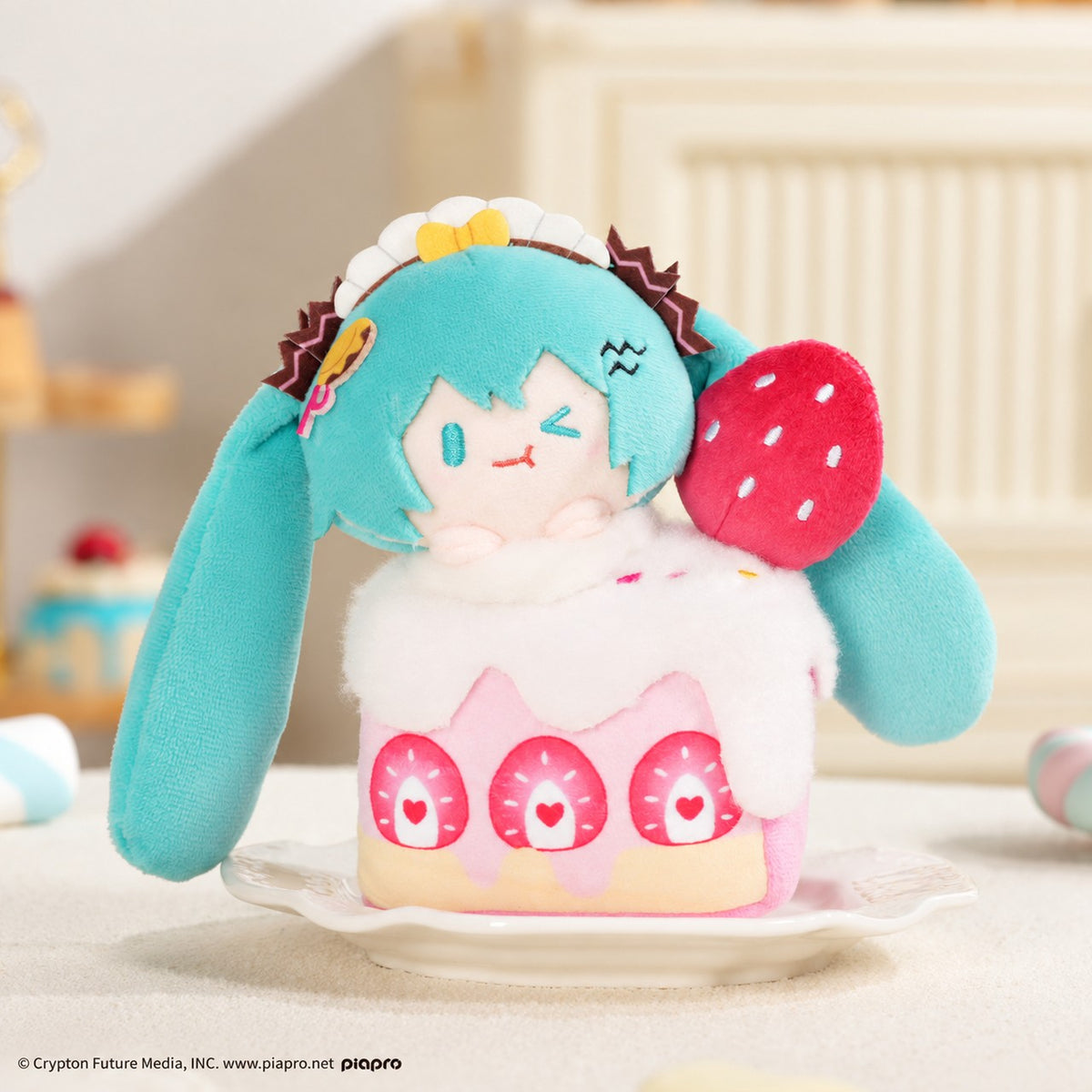 Officially Licensed Hatsune Miku Sweet Treat Plush Charm (15–16 cm / 5.9–6.3 in)