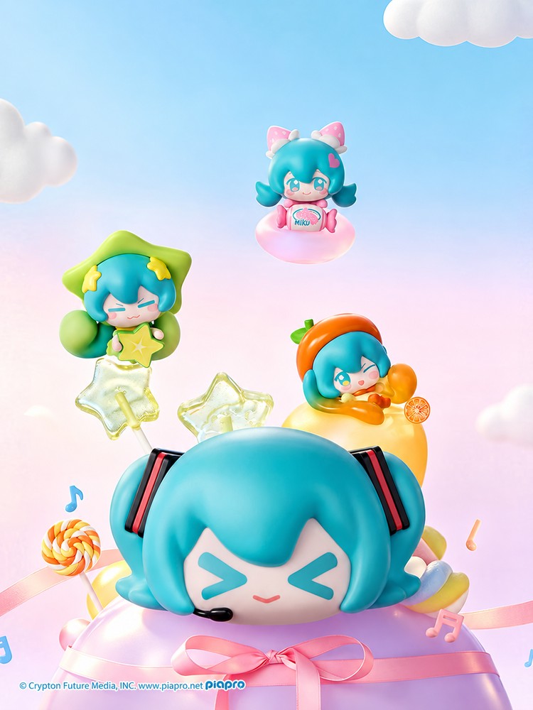 Officially Licensed Hatsune Miku Qface Fruit Candy Blind Box