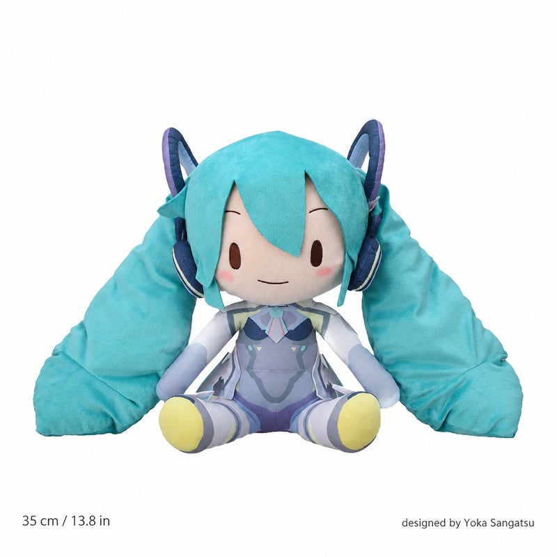 Hatsune Miku Future with You Fufu Plush Doll (74 x 24 x 40 cm / 29.1 x 9.4 x 15.7 in)