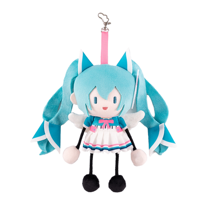 Officially Licensed Hatsune Miku Synthesizer Wave Wings Plush Keychain (20 cm / 7.9 in)