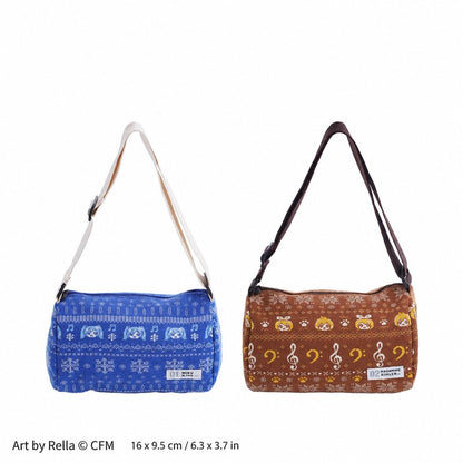 Officially Licensed Hatsune Miku Pixel-Style Knit Convertible Mini Bag