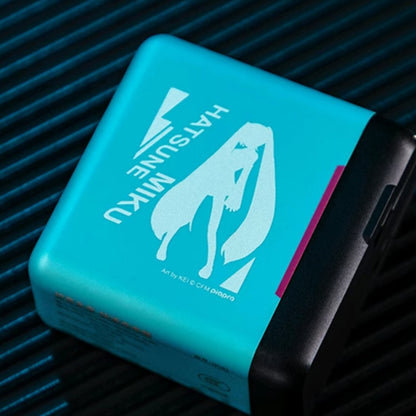 Officially Licensed Hatsune Miku 20W Fast Charging Set with Lightning & Type-C Cables