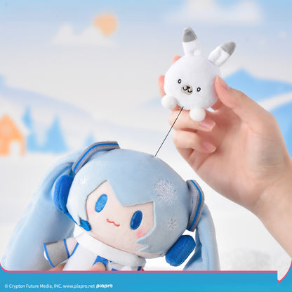Offiziell lizenziertes Hatsune Miku mittelgroßes Snow Miku-Plüschtier