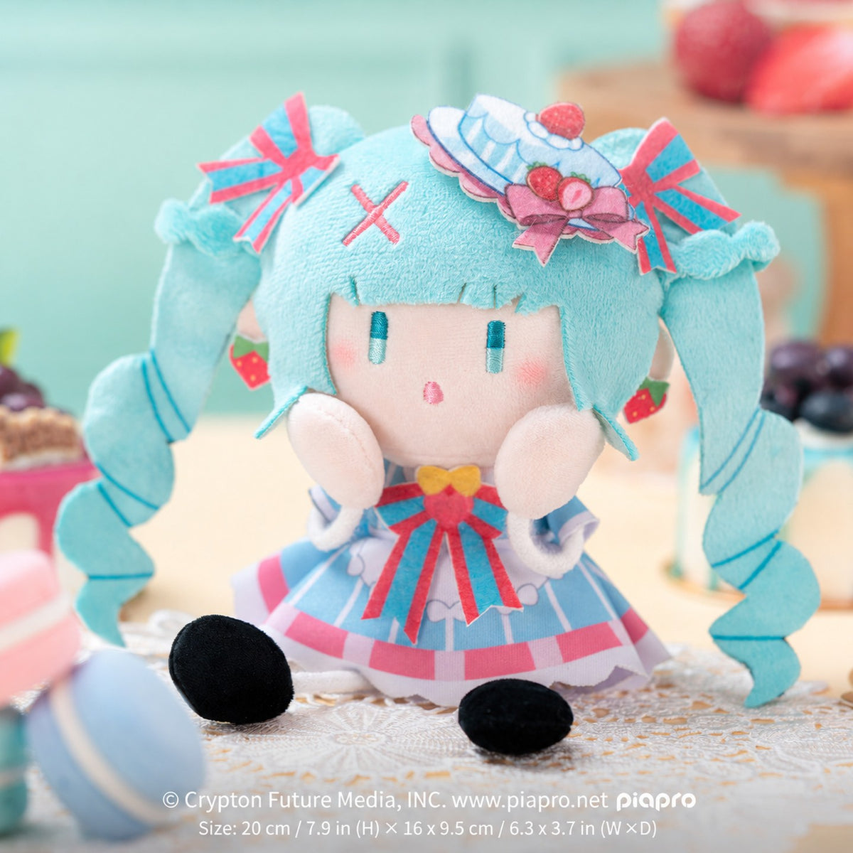 Officially Licensed Hatsune Miku Plush Card Holder Blind Box (9 x 13 cm / 3.5 x 5.1 in)