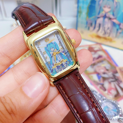 Officially Licensed Hatsune Miku Starry Moon Knight Series Watch Blind Box - Random Box or Opened & Confirmed Style