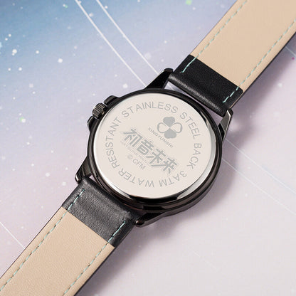 Montre à quartz Hatsune Miku Spinning Roulette sous licence officielle