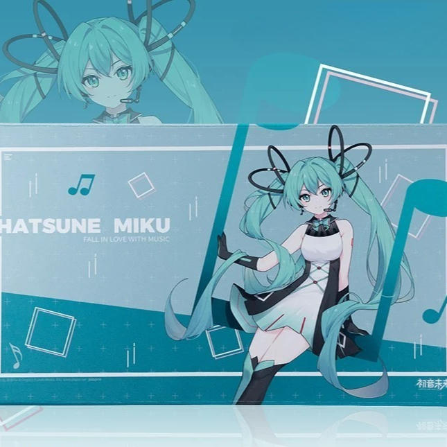 Official Hatsune Miku Gaming Desk Mat Mouse Pad, 27.6 × 15.7 in