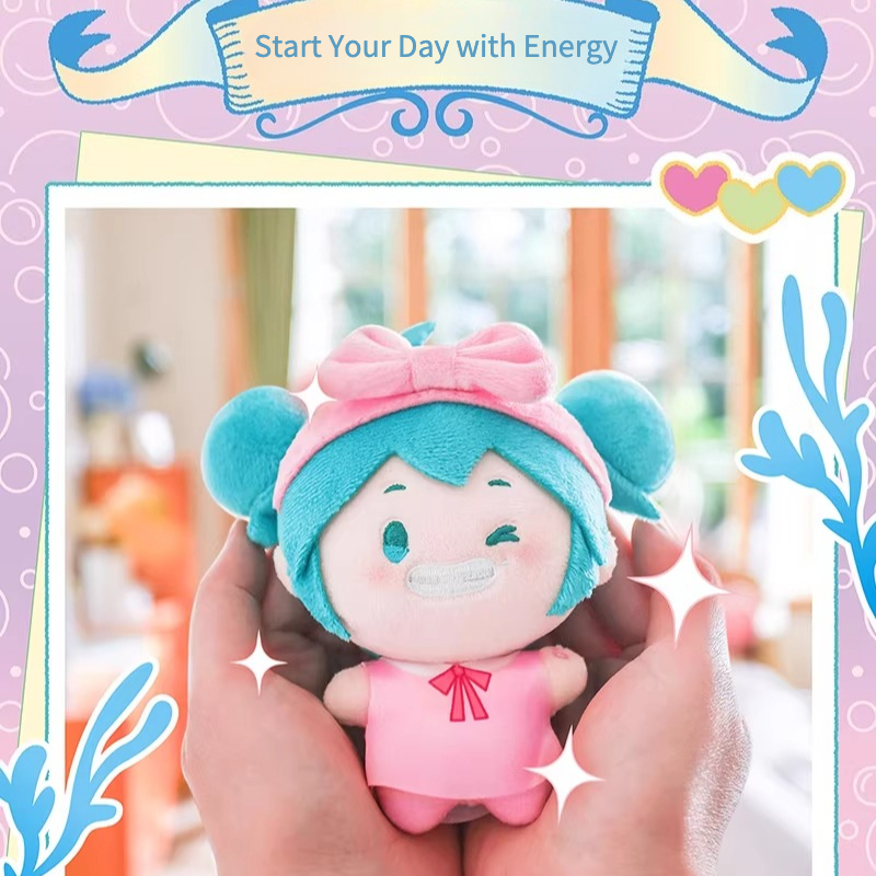Official Hatsune Miku Plush, Toothbrush & Cup Care Set – Blind Box Edition