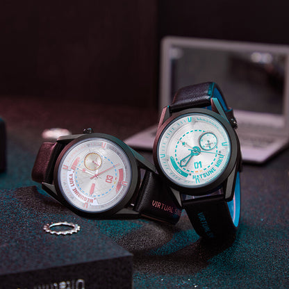 Offiziell lizenzierte Hatsune Miku, Megurine Luka &amp; Miku Resonating Future Watch