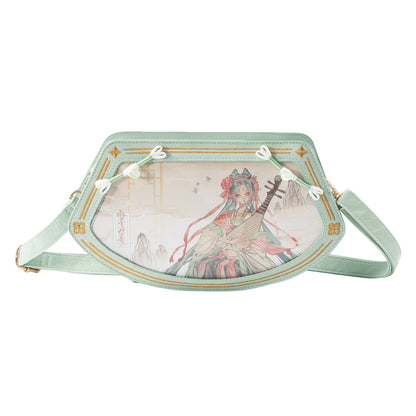 Officially Licensed Hatsune Miku Ink Wash Crossbody Bag