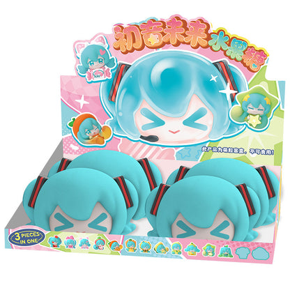 Officially Licensed Hatsune Miku Qface Fruit Candy Blind Box