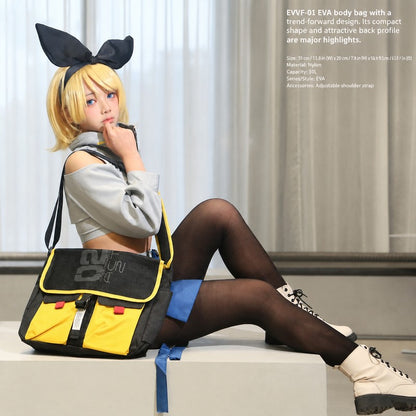 Officially Licensed Hatsune Miku & Kagamine Rin/Len Crossbody Bag