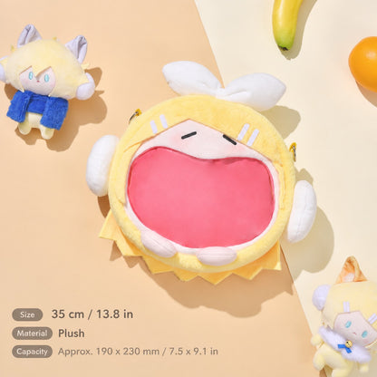 Officially Licensed Kagamine Rin & Len BEMOE UWA Series Plush Ita Bag