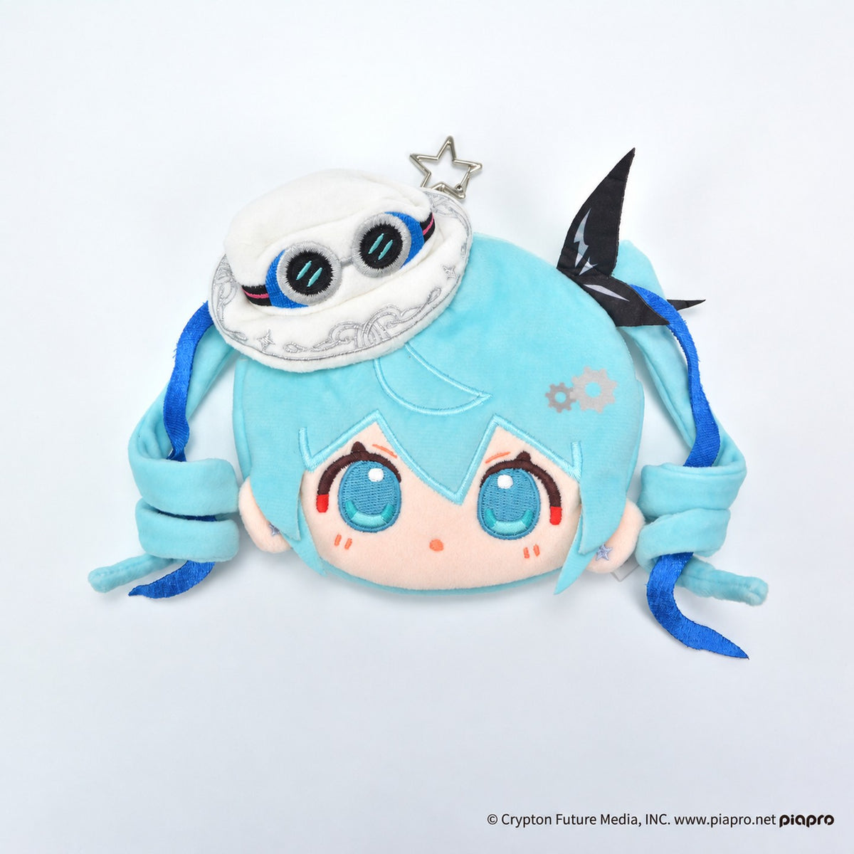 Officially Licensed Hatsune Miku Plush Charm (11 x 22 cm / 4.3 x 8.7 in)
