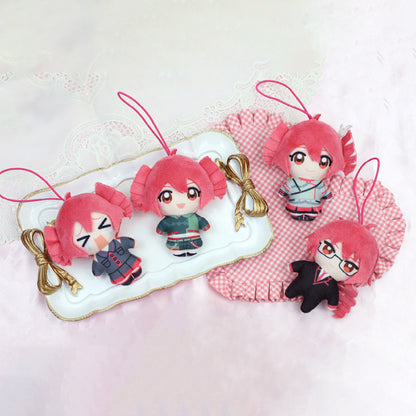 Officially Licensed Kasane Teto Plush Pendant (8 cm / 3.1 in)