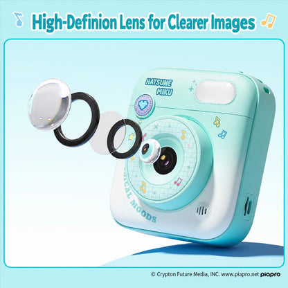 Officially Licensed Hatsune Miku Color Printing Camera