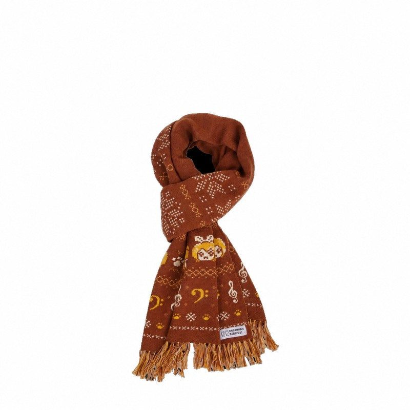 Officially Licensed Hatsune Miku Pixel-Style Knit Scarf – Snow Miku or Rin & Len