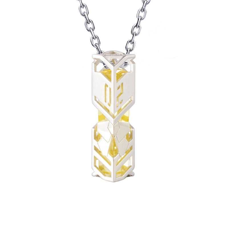 Officially Licensed Kagamine Rin/Len Mirror-Fission Pendant (3.7 x 0.9 cm / 1.5 x 0.4 in)